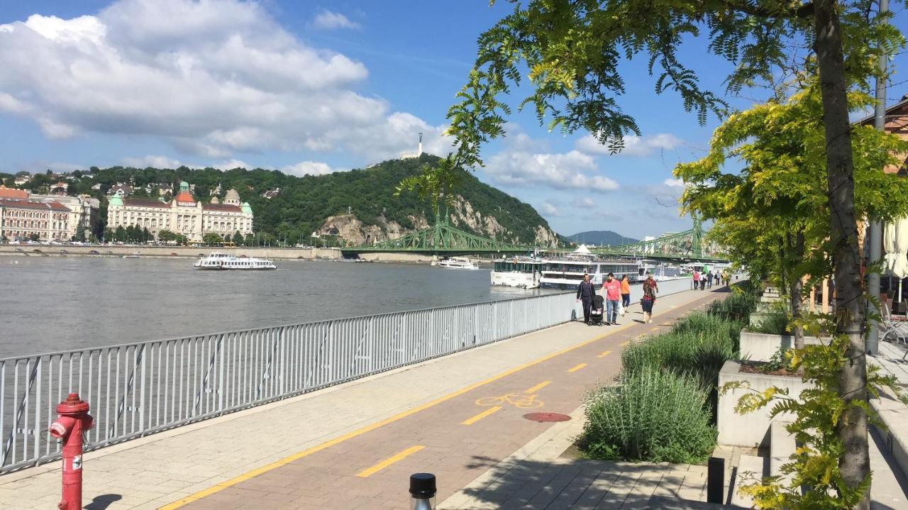 Riverside Balcony Apartment With View To Danube 부다페스트 외부 사진